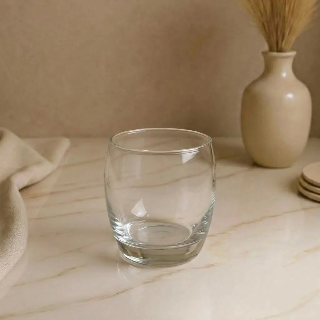 Glass Cup Candle Holder