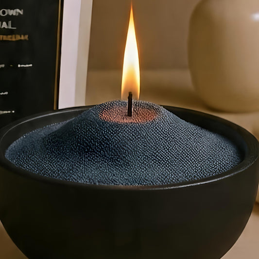 SANLUX Charcoal Sand Candle – 250g