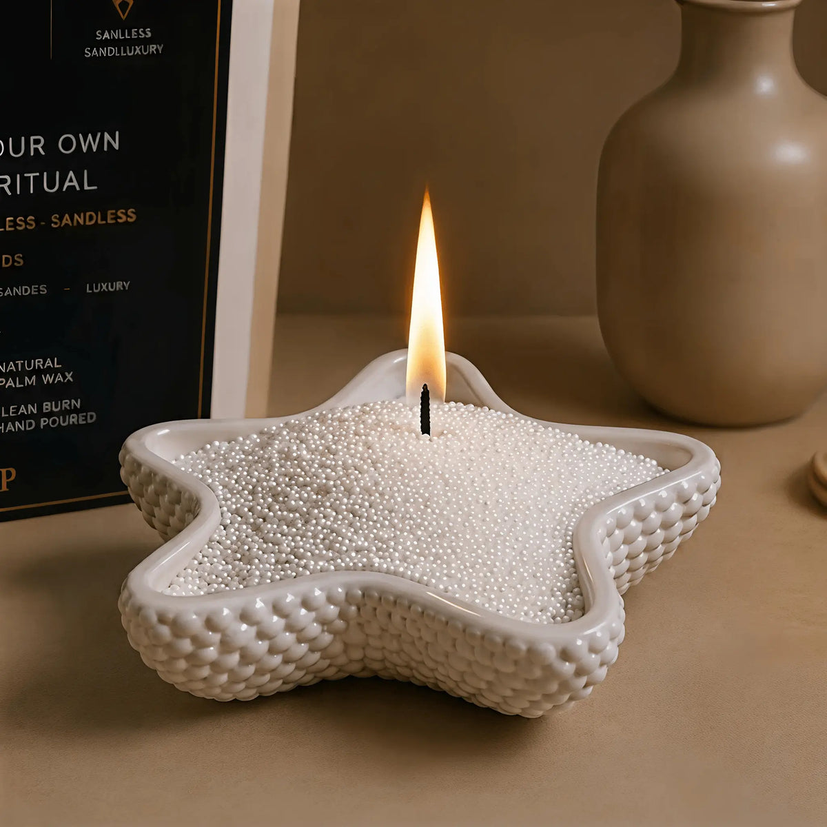 Marble Candle Holder - S A N L U X