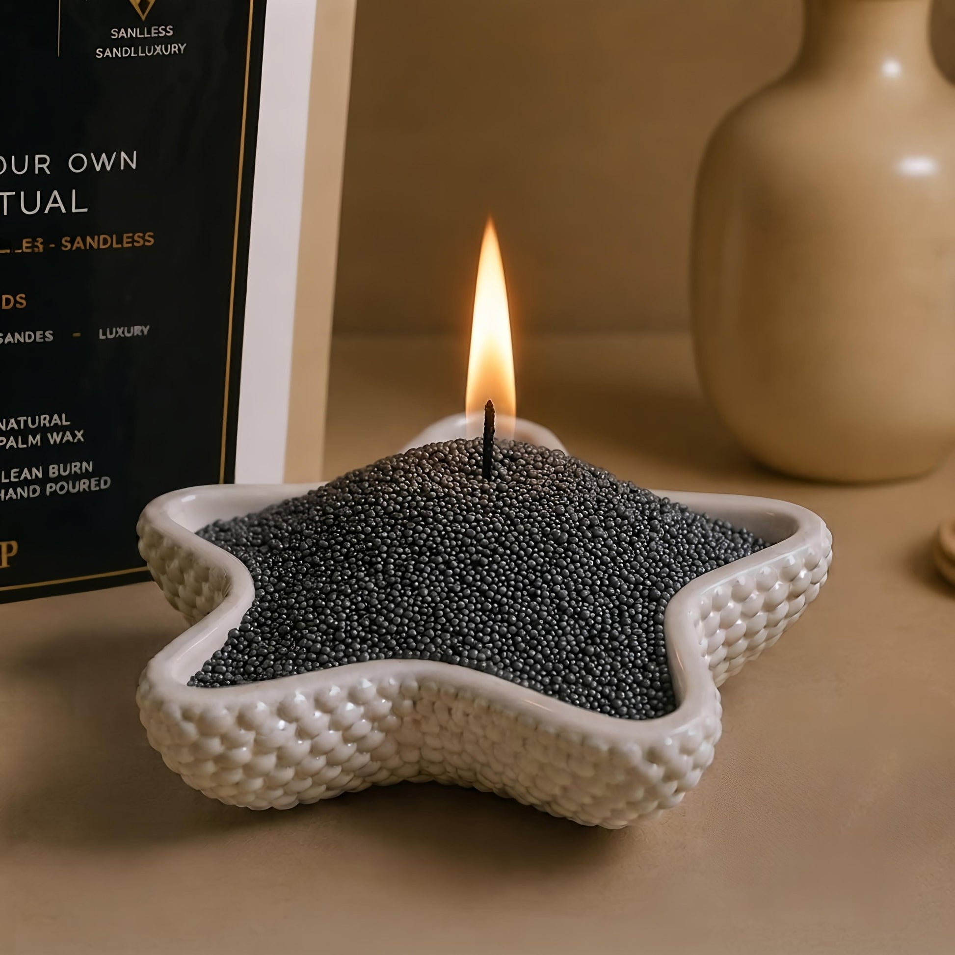 Marble Candle Holder - S A N L U X